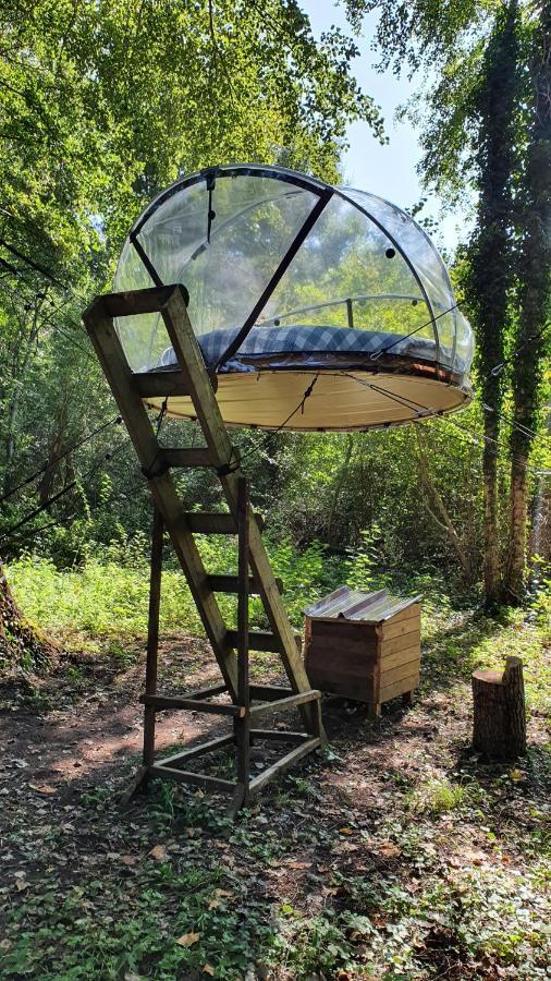 Les Bulles De La Maison Du Rocher Noisy-sur-Ecole Exteriér fotografie
