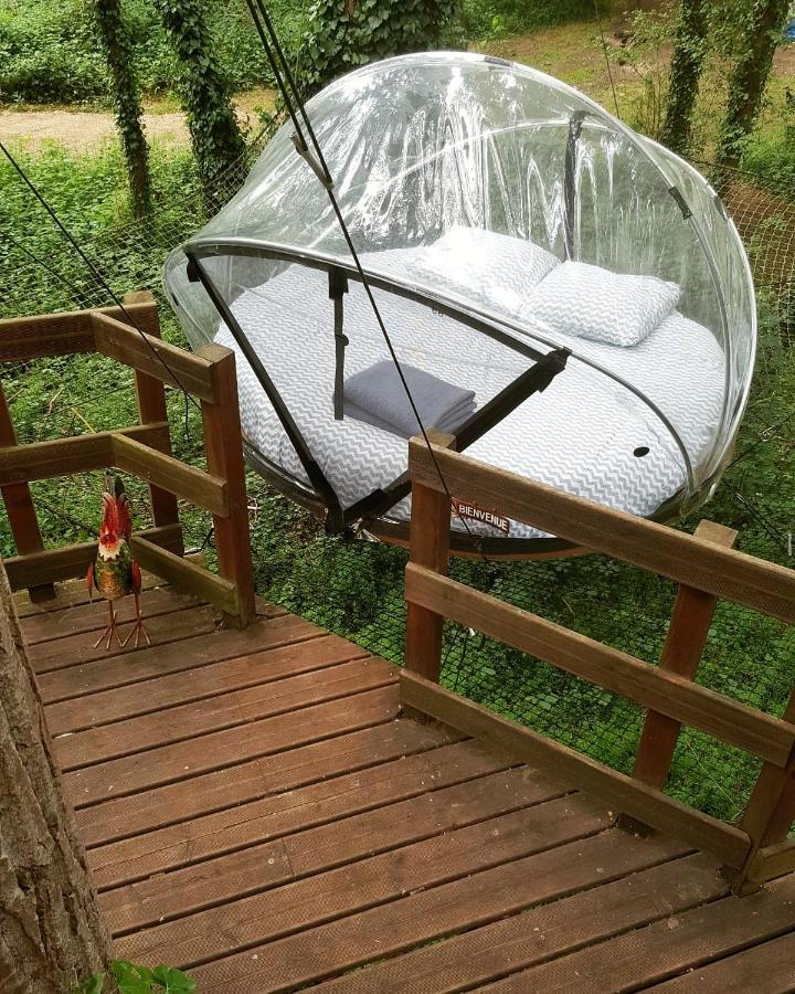 Les Bulles De La Maison Du Rocher Noisy-sur-Ecole Exteriér fotografie